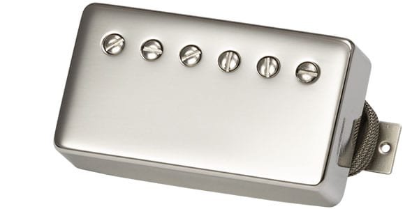 Custombucker Underwound Double black, Nickel Cover