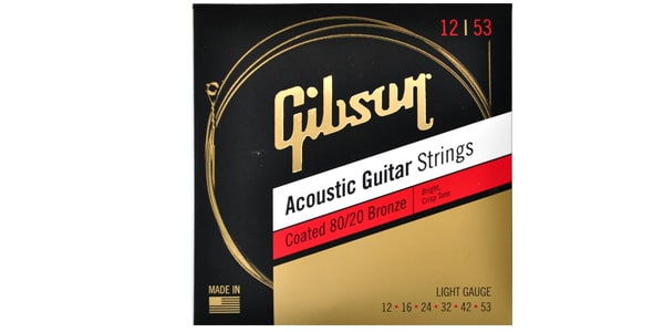 GIBSON/SAG-CBRW12 Coated 80/20 Bronze