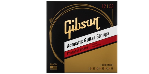 GIBSON/SAG-PB12 Phosphor Bronze Light