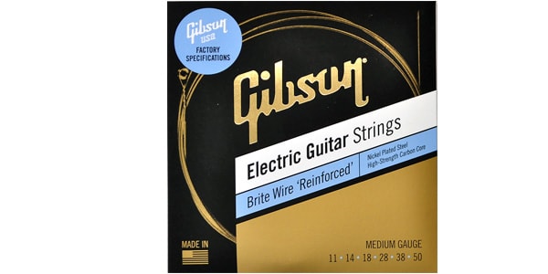 GIBSON / Brite Wire ‘Reinforced’ Electric Guitar Strings
