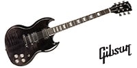 GIBSON / SG Modern Trans Black Fade