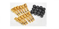 GEORGE L’S 155 PLUG Angled Gold 12pc Pack w/Jackets