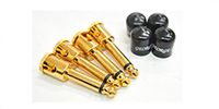 GEORGE L’S 155 PLUG Angled Gold 4pc Pack w/Jackets