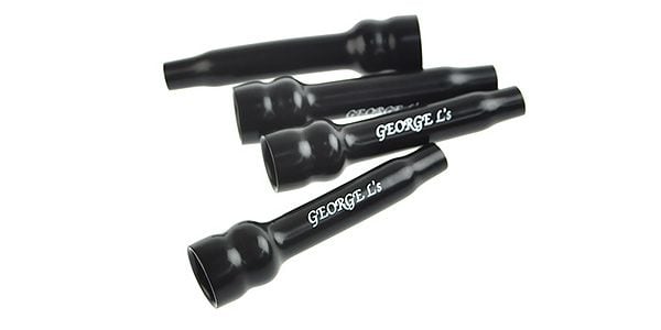 GEORGE L&#39;S / 155 PLUG Straight Nickel 4pc Pack w/Jackets画像2