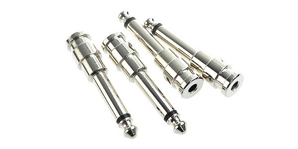 GEORGE L&#39;S / 155 PLUG Straight Nickel 4pc Pack w/Jackets画像3