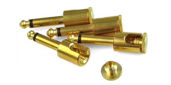 GEORGE L'S / 225 PLUG Angled Brass 4pc Pack w/Jackets 画像2