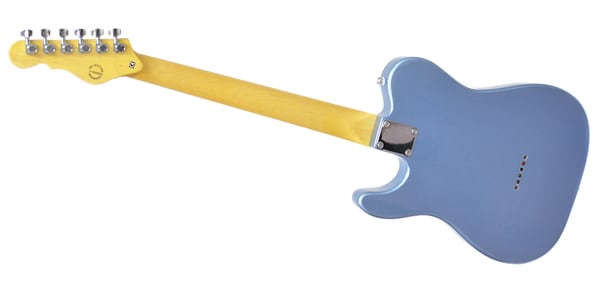 G&L / ASAT Classic Blues Boy Semi-Hollow Rosewood Lake Placid Blue画像4