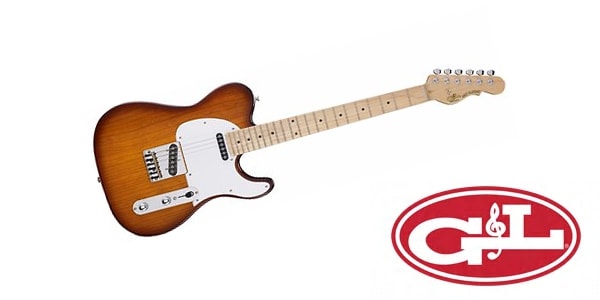 G&L/ASAT Classic Maple Tobacco Sunburst