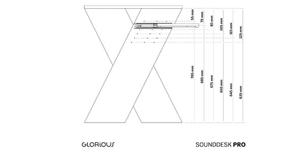GLORiOUS / Sound Desk Pro BK画像5