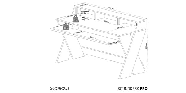 GLORiOUS / Sound Desk Pro WN画像4