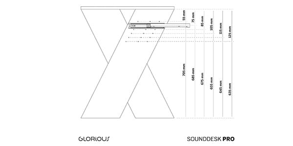 GLORiOUS / Sound Desk Pro WN画像5