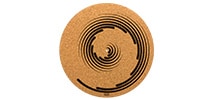  Spiral - Cork オーディオ用途向け コルク製マット(1枚入り)