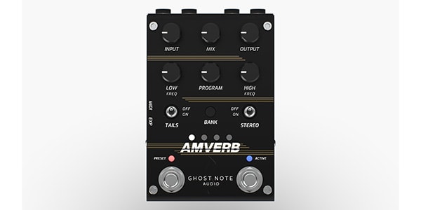 GHOST NOTE AUDIO ( ゴーストノートオーディオ )  / AMVERB デジタルリバーブ画像2