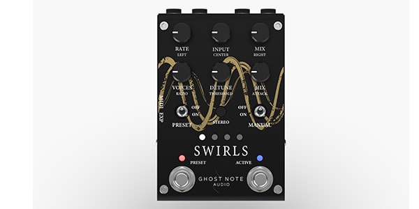 GHOST NOTE AUDIO ( ゴーストノートオーディオ )  / SWIRLS コーラス ピッチシフター コンプレッサー画像2