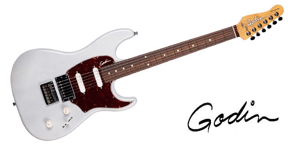 GODIN GUITAR / SESSION RHT PRO CARBON WHITE