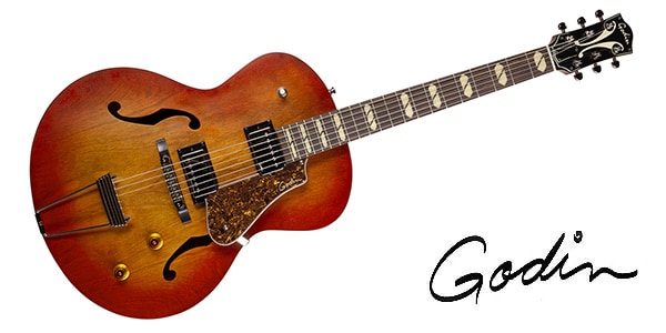 GODIN GUITAR/5TH AVENUE JUMBO HB MEMPHIS SUN