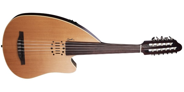 GODIN GUITAR / Multioud Encore Nylon Natural SG Fretless 11-String画像2