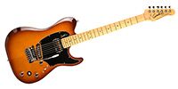 GODIN GUITAR Session Custom TriplePlay Lightburst HG MN