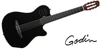 GODIN GUITAR ACS Grand Concert Black HG 【047369】