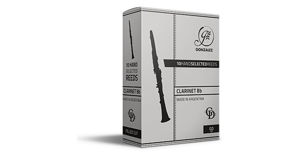 Gonzalez Reeds / B♭クラリネットリード GD 2.75