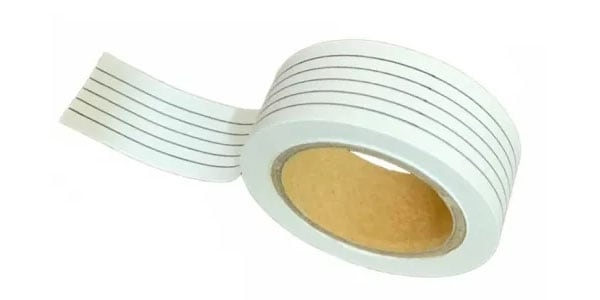 五楽線テープ ( ゴラクセンテープ )  / 幅広タイプ(15mm幅) 英語表記 貼って剥がせる五線テープ