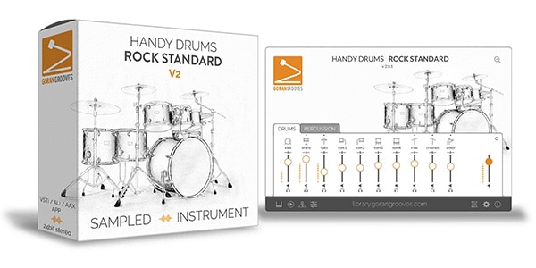 GoranGrooves ( ゴーラングルーヴズ )  / Handy Drums ROCK STANDARD V2 ダウンロード納品画像3
