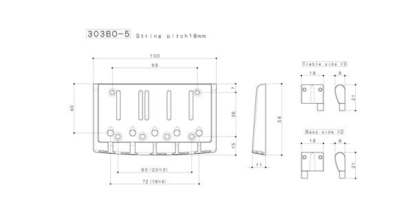 GOTOH / 303BO-5 Black
