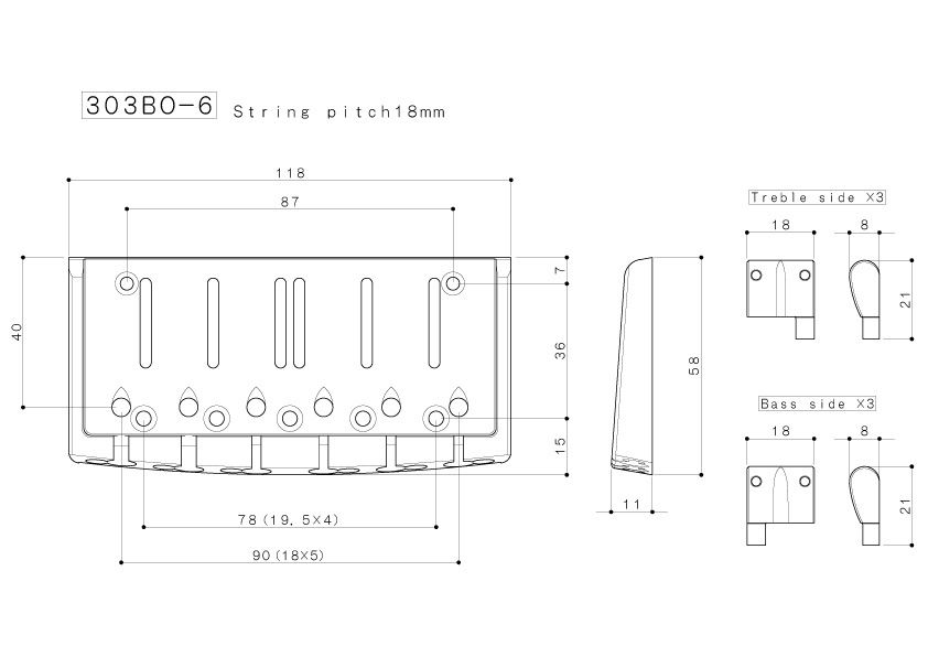 GOTOH/303BO-6 Black