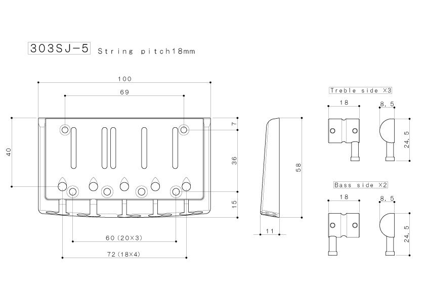 GOTOH/303SJ-5 Black