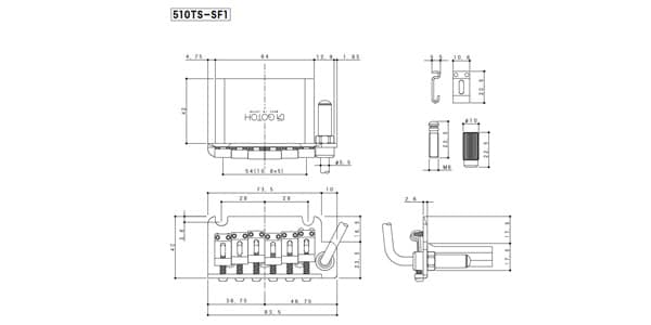 GOTOH / 510T-SF1 トレモロユニット