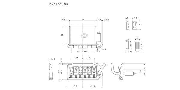 GOTOH ( ゴトー )  / EV510T-BS X-Gold