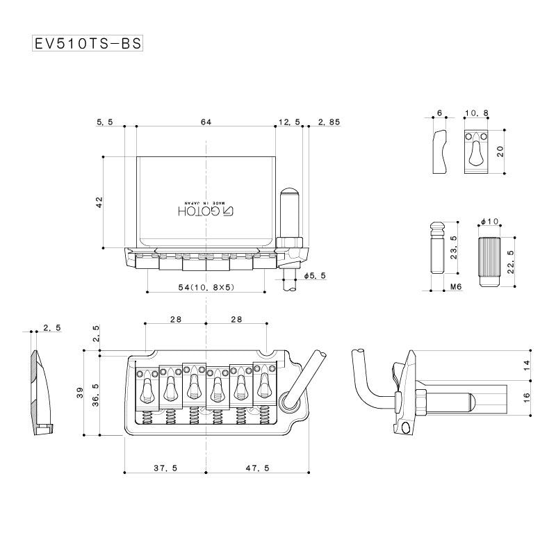 GOTOH/EV510TS-BS X-Chrome