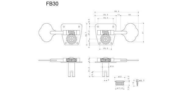 GOTOH/FB30/R4 Nickel