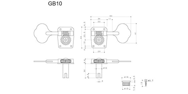 GOTOH / GB10-R4-Black