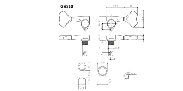 Gotoh GB350 L3+R2 Chrome