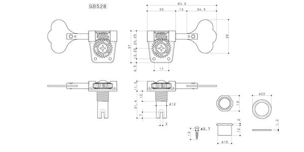 GOTOH ( ゴトー )  / GB528/L4 Black画像5