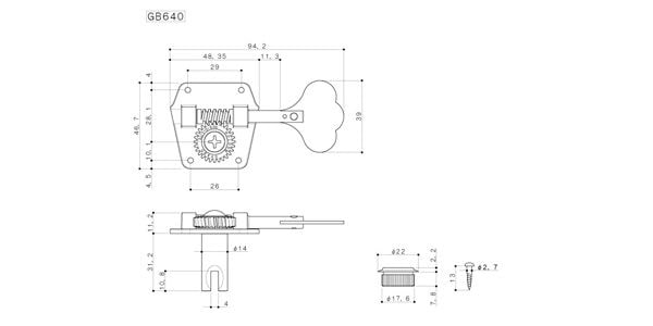 GOTOH / GB640-5/L5 X-Nickel画像2