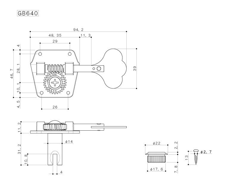 GOTOH/GB640-5/L5 X-Chrome