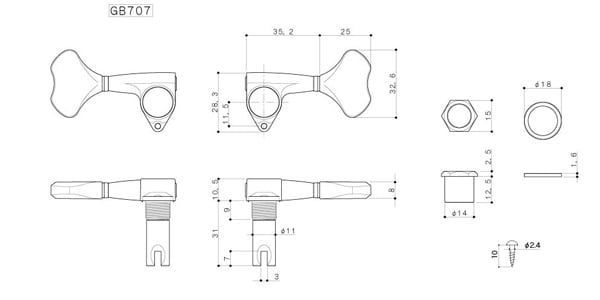GOTOH / GB707-5/L4+R1 C画像4