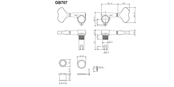 GOTOH / GB707-6/L4+R2 Chrome画像2