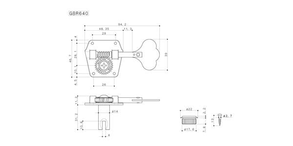 GOTOH / GBR640/L4 Black画像4