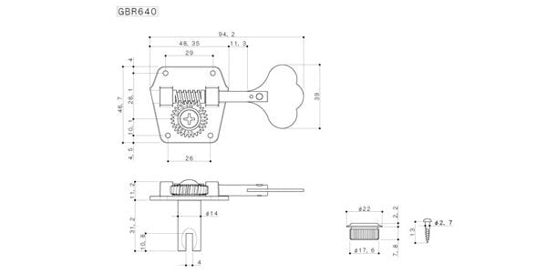 GOTOH / GBR640/L4 X-Nickel画像2