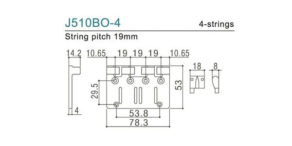 GOTOH / J510BO-4 Black
