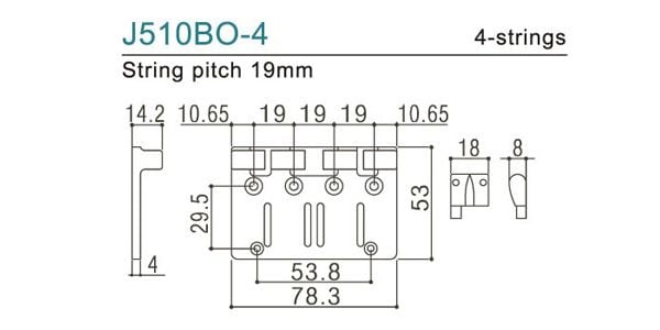 GOTOH J510BO-4 Cosmo Black