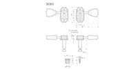 GOTOH / SD90-MG-06M-L3R3-Gold