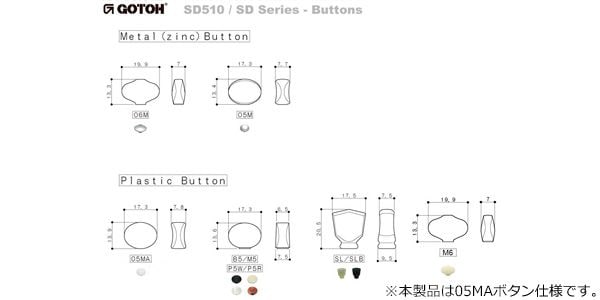 GOTOH / SD91-HAPM-05MA-R6-Nickel 画像3