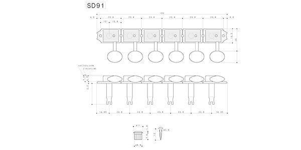 GOTOH/SD91 MG-05M-R6-Gold