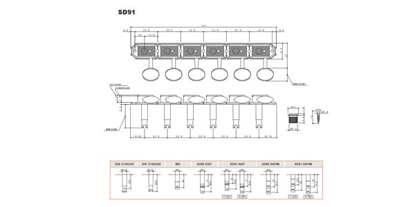 SD91-HAPM-P5W-L6-Nickel