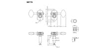 GOTOH / SEP770-P5W-L3+R3-Chrome