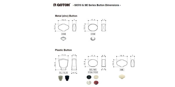 GOTOH ( ゴトー )  / SEP770-P5W-L3+R3-Chrome画像2